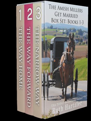 cover image of The Amish Millers Get Married Omnibus Books 1-3